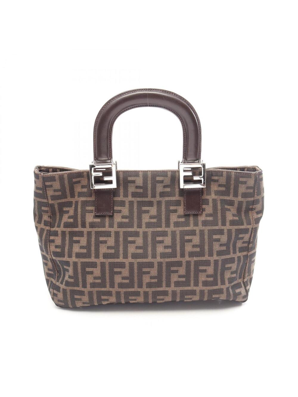 Fendi Zucca Hand Tote Bag Canvas #346588F95B